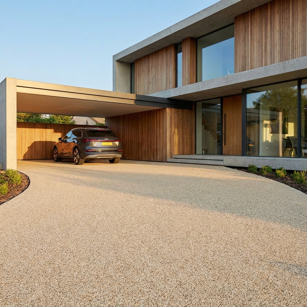 Sol carrossable en résine